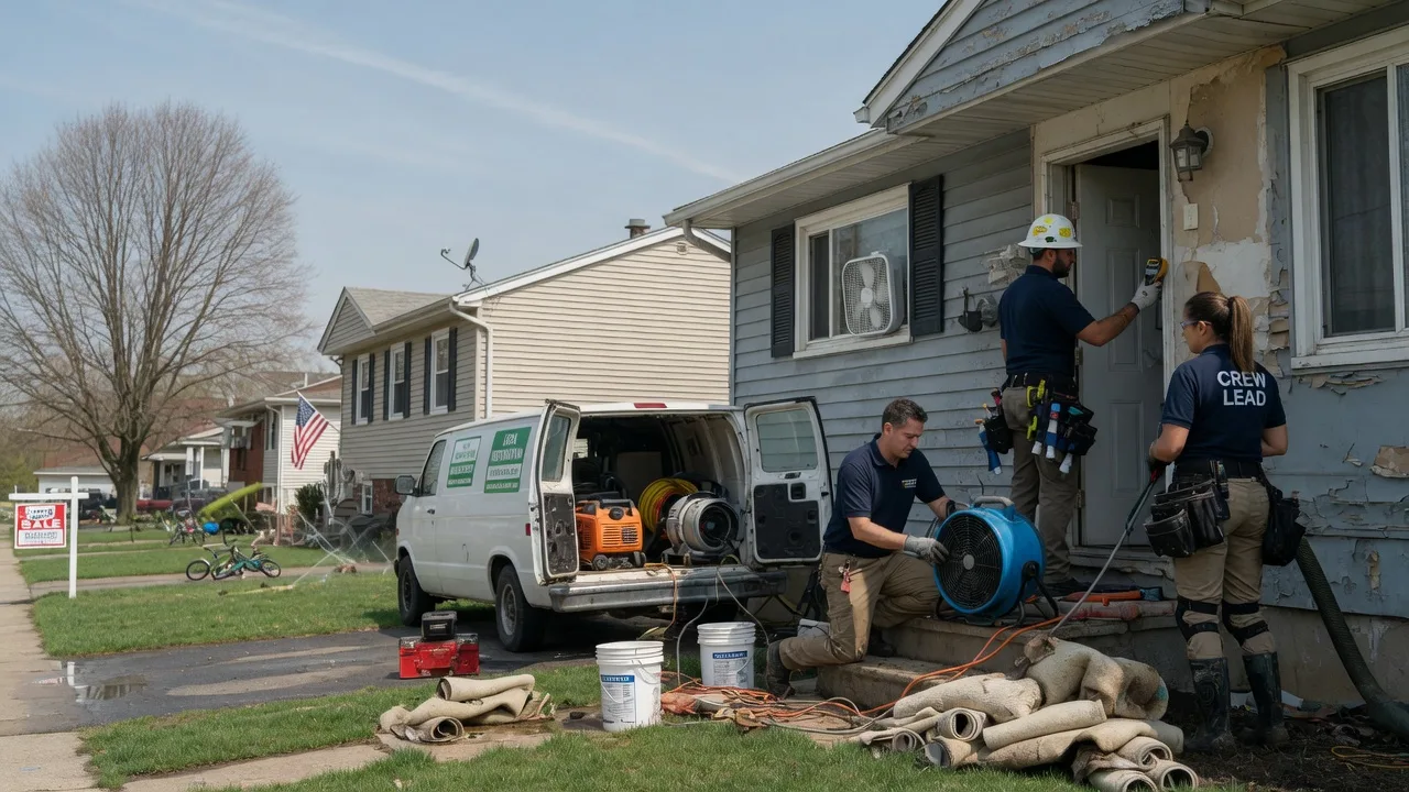 Flood Cleanup in Fence, WI near me