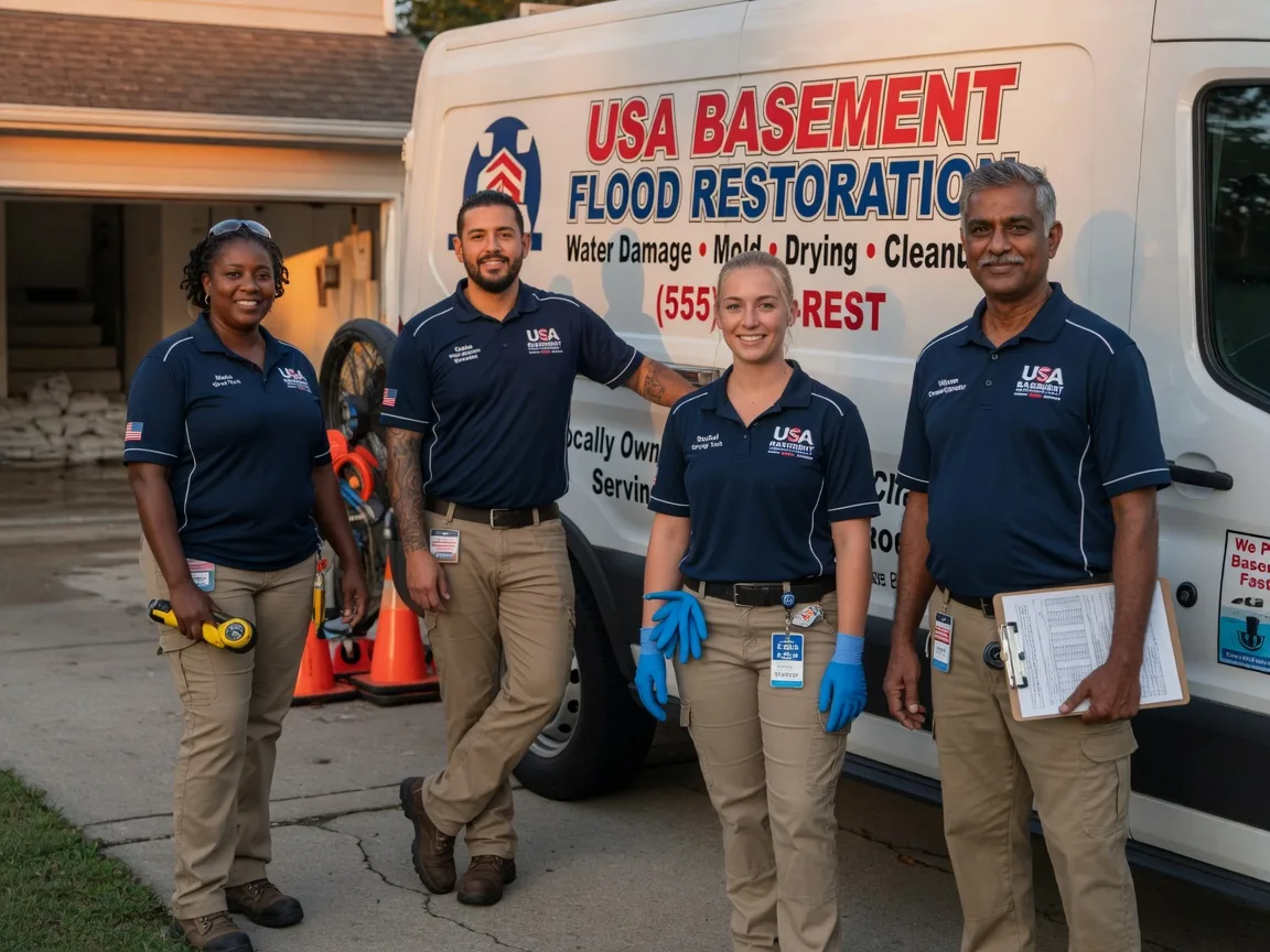 Basement Flood Cleanup company in Fence, WI