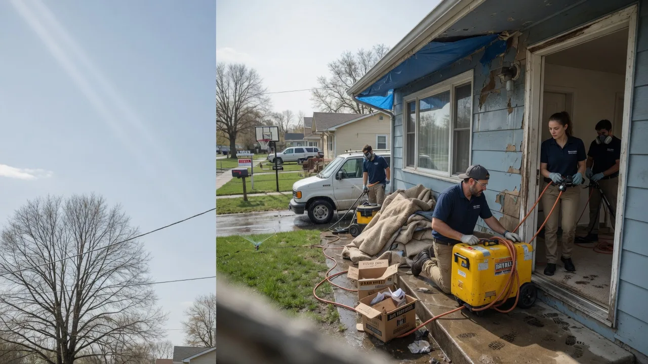 Basement Flood Cleanup in Fence, WI near me